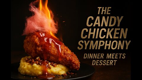 FlavorVille™ — The Caramelized Candy Chicken Symphony 🍗🍭 | Dinner Meets Dessert | Cinematic Cooking