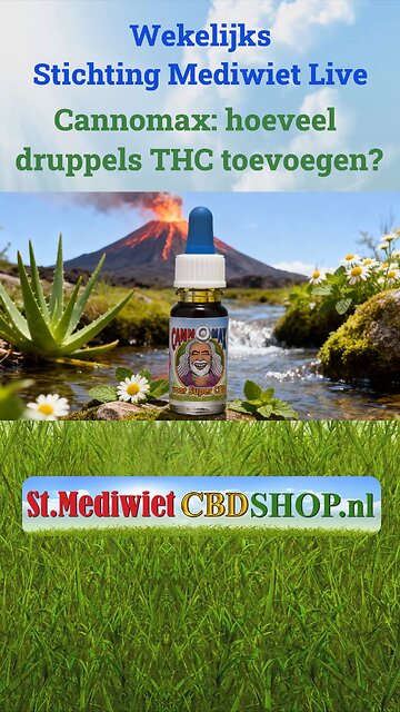 Cannomax - hoeveel druppels THC toevoegen?