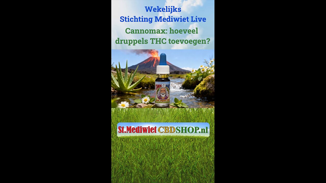 Cannomax - hoeveel druppels THC toevoegen?