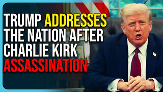 Trump Addresses The Nation After Charlie Kirk Assassination