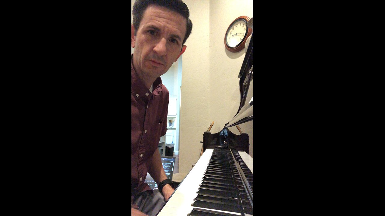 Explaining the modulation of “Were You There”, as performed by Michael W. Smith
