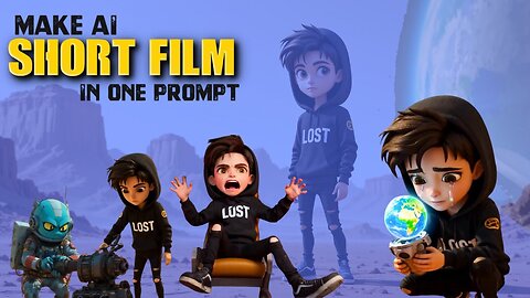 Create AI Animated Stories & Cinematic AI Movies WITH A PROMPT!
