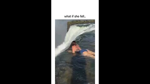 dangerous water fall