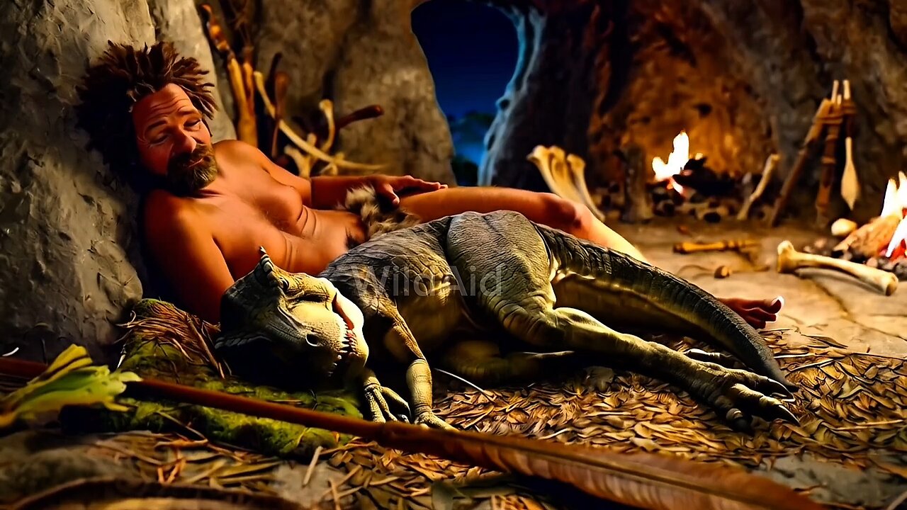 Volcano Eruption, Lava, and a Heroic T-Rex: How a Prehistoric Rescue Becomes a Life-Saving Miracle!