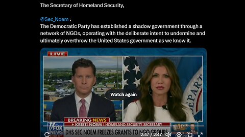 The Democratic Party has established a shadow government through a network of NGOs