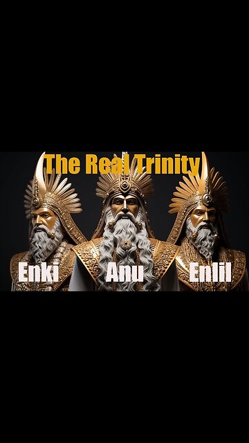 The Anunnaki Triad, Anu, Enlil, and Enki