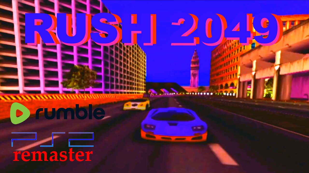 San Francisco Rush 2049 (PS2 remaster, Arcade Demo Remix) - Fan Music Video