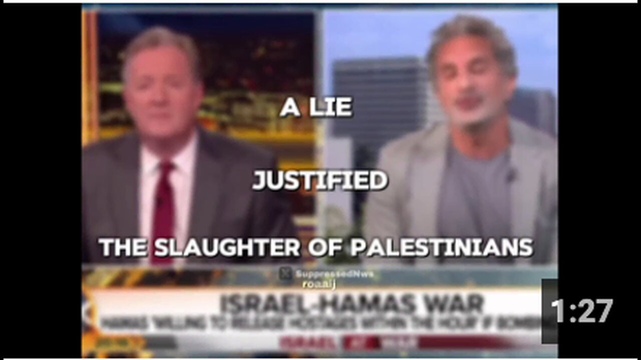 "Never Forgetting the Weaponization of Lies to Justify Genocide"