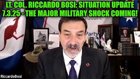 Lt. Col. Riccardo Bosi: Situation Update 7.3.25 - The Major Military Shock Coming!