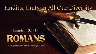 Finding Unity In All Our Diversity