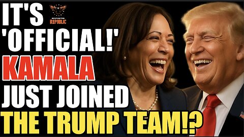 BUSTED! Did Kamala Harris Just Join The Trump Team? If Not, Why Is This Happening?