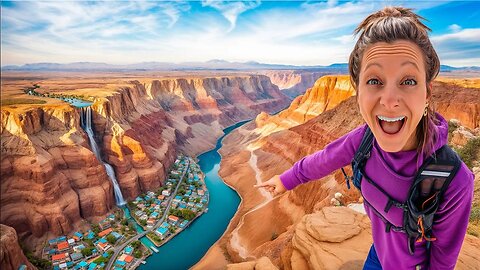 One Of The Best city In The World We Explored the Secret Village in the Grand Canyon