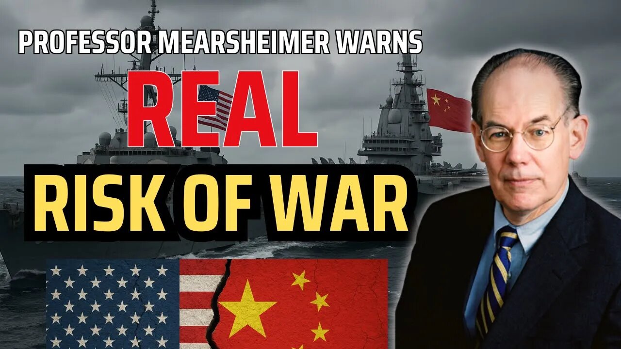John Mearsheimer delivers a chilling analysis: escalating tensions between the US and China