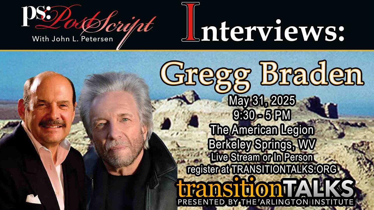 Post Script Interview: Gregg Braden