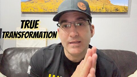 What is true transformation in Christ?