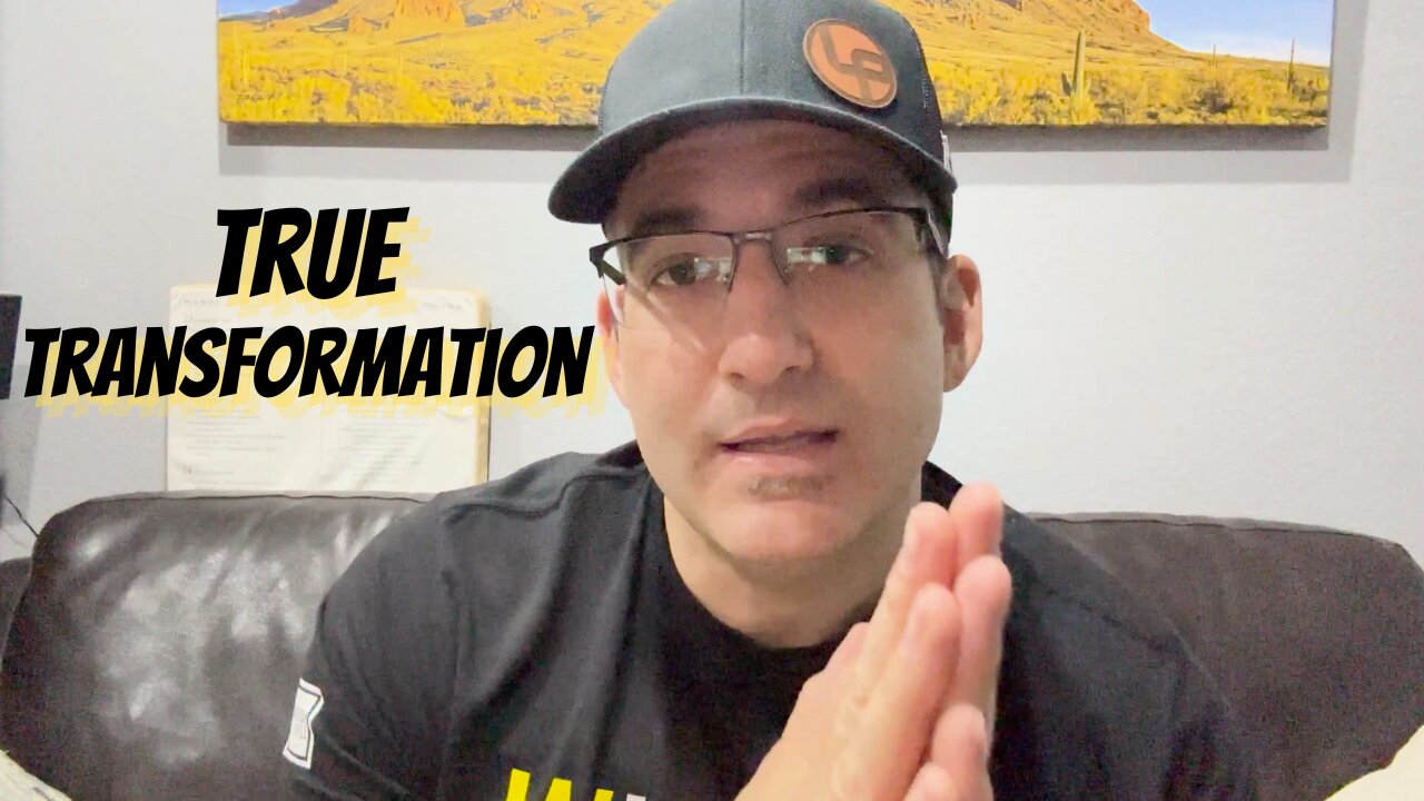 What is true transformation in Christ?