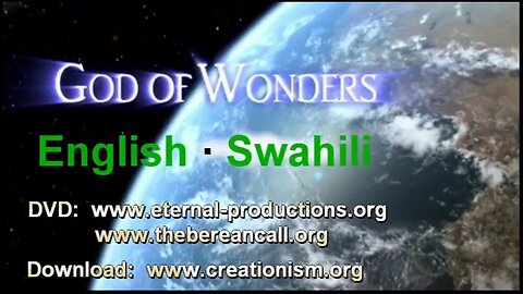 God of Wonders EN SW - English Swahili