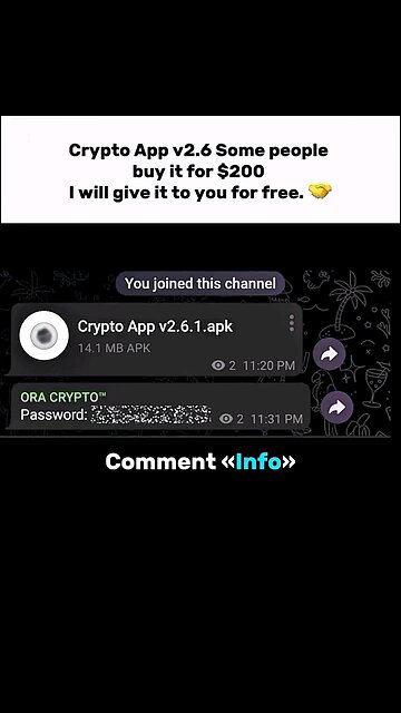 Join The Telegram Group In Description To Get The Free App.