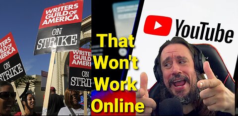 Writers Guild's Move To Organize YouTube & Creator Economy & Why It Won't WORK!