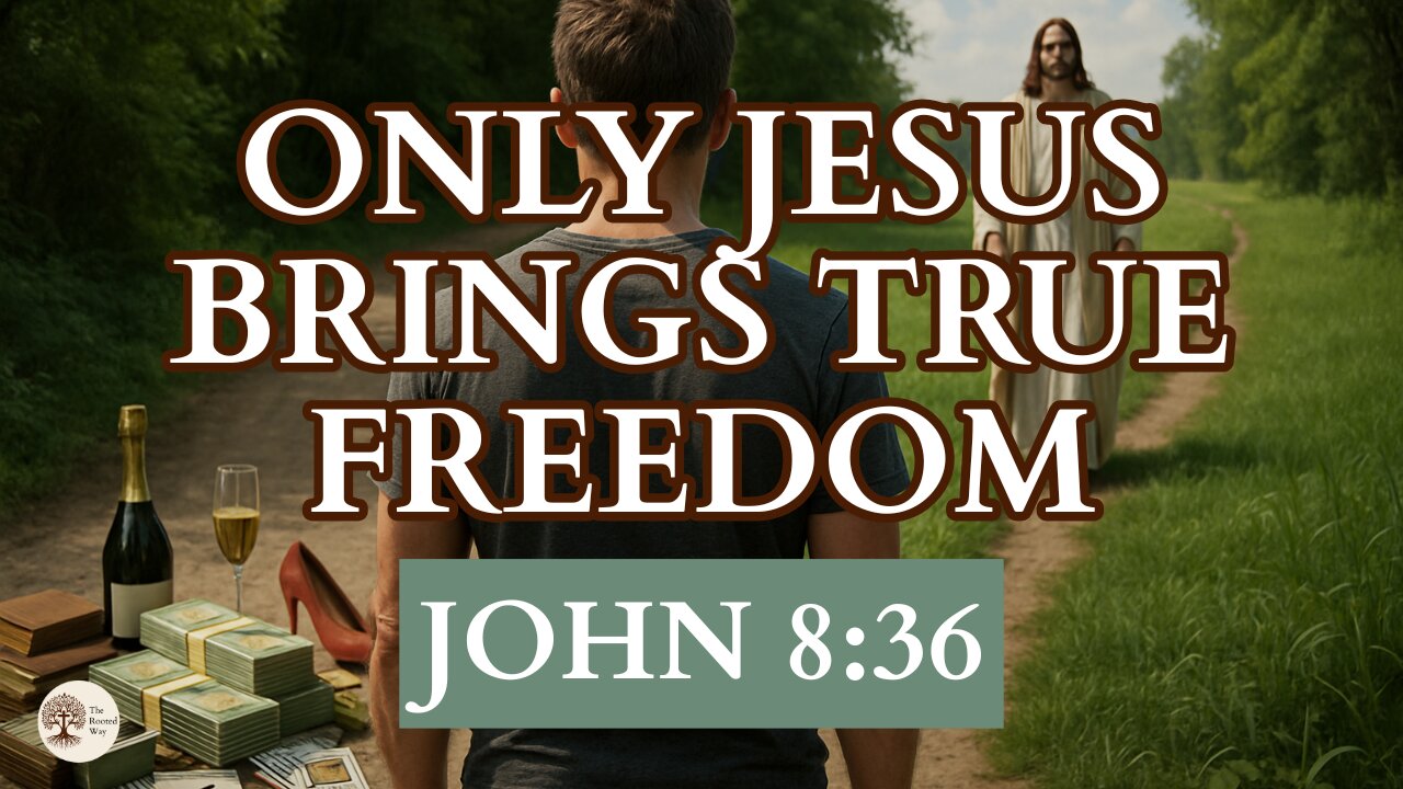 Only Jesus Brings True Freedom John 8:36