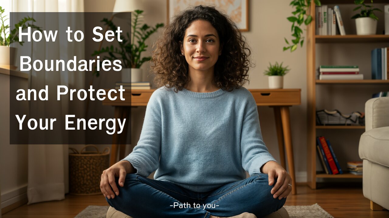 How to Set Boundaries and Protect Your Energy | Path to You
