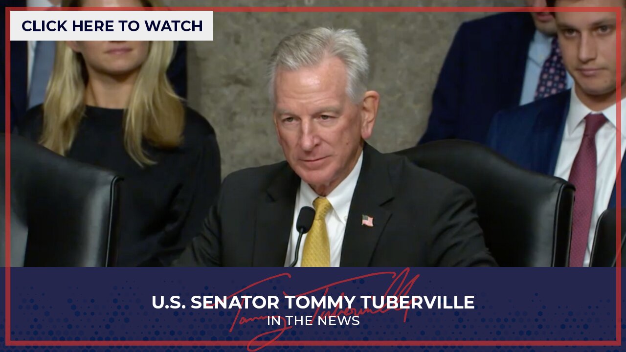 Senator Tuberville Speaks with CFTC Nominee