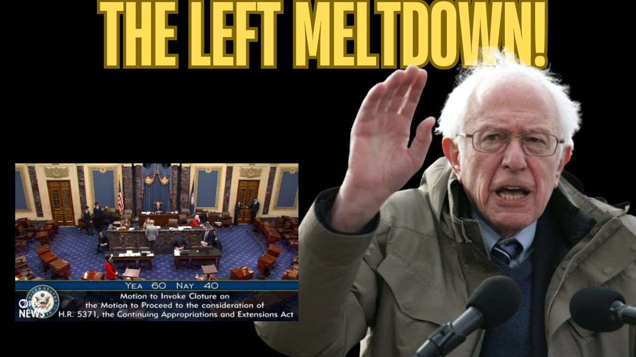 BLUE CIVIL WAR: Bernie LOSES IT Over Shutdown Deal!