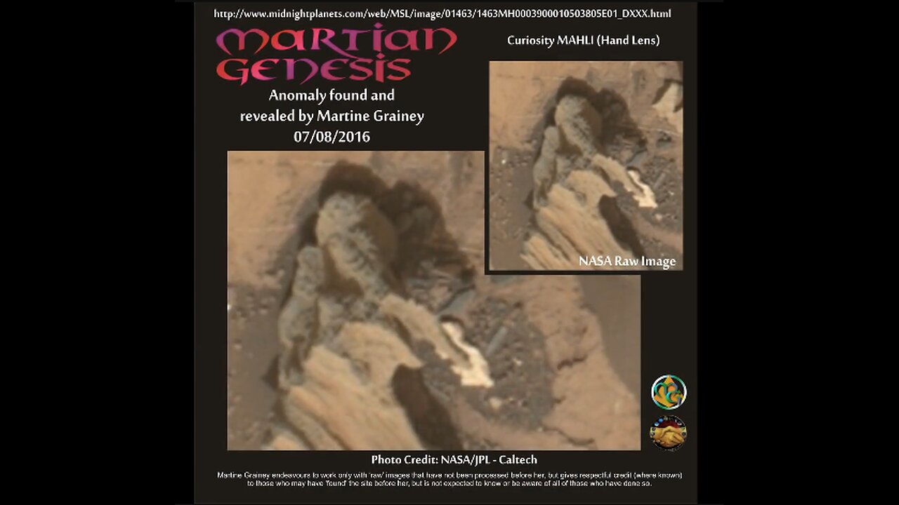 Martian Genesis: Compilation Anomalies Found on Mars # 7