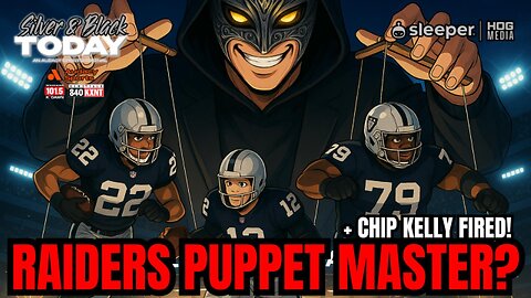 Raiders FIRE Chip Kelly! Who’s the REAL Puppet Master Running Las Vegas?