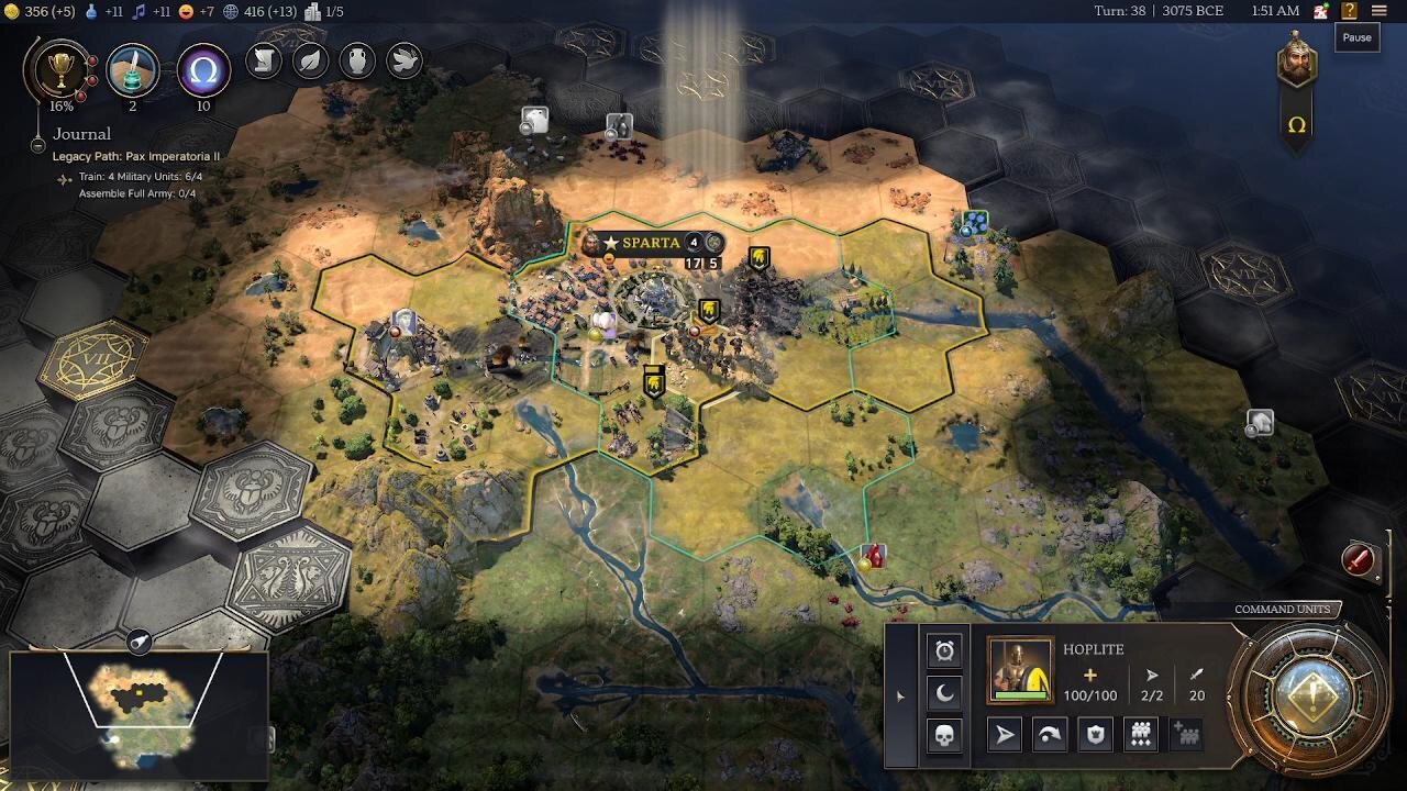 Civ7 - Sparta