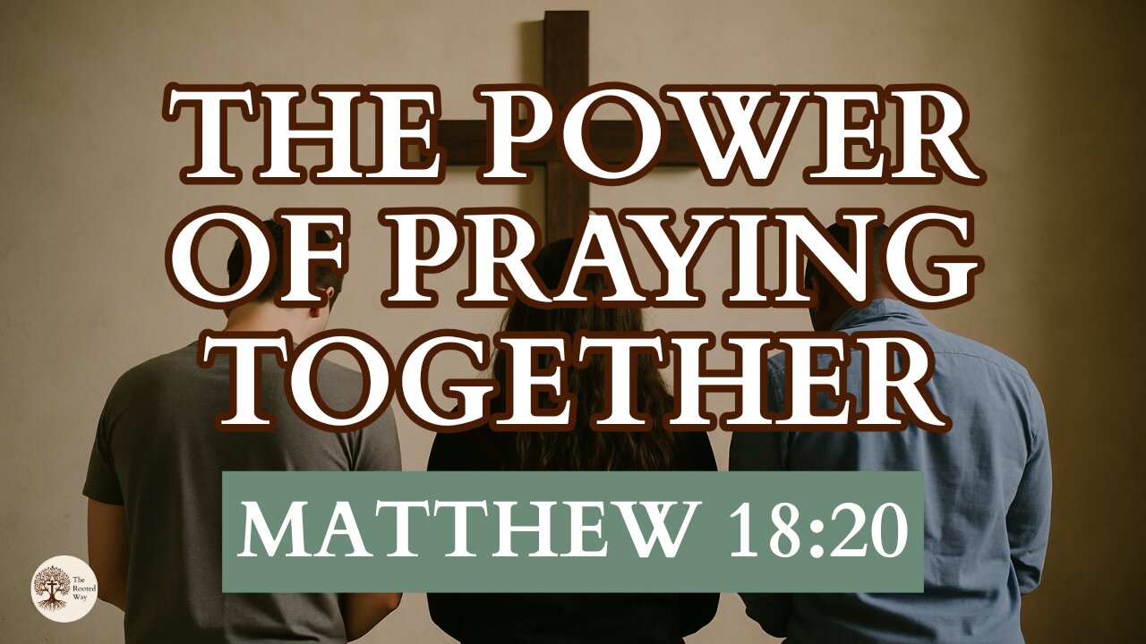 The Power of Praying Together Matthew 18:20