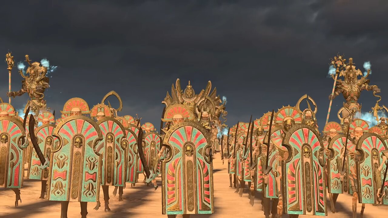 Tomb Kings 🤴🏻 Attacked by the Empire 🗡 ⚒️ WARHAMMER ⚒️ .