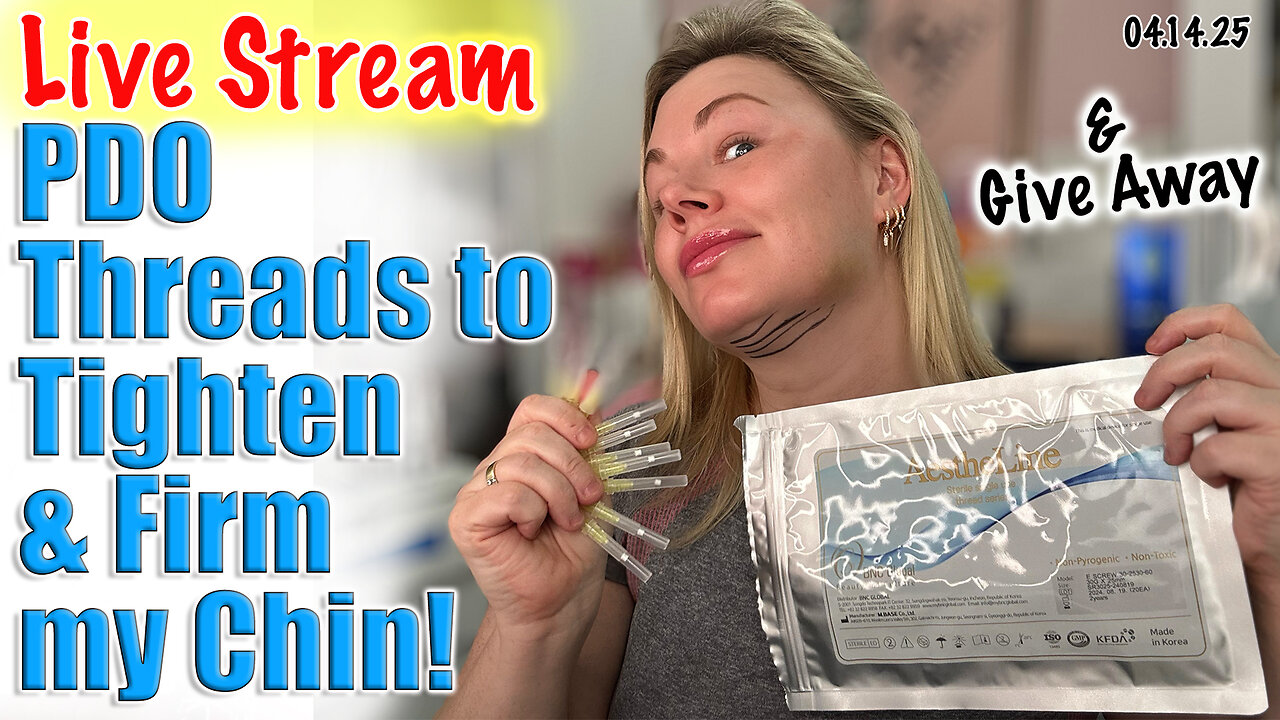 Live PDO Threads to Tighten and Firm my Chin, AceCosm.com and code Jessica10 saves!