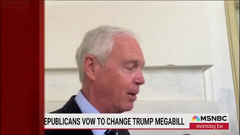 GOP Sen. Johnson Rips Trump’s ‘Big, Beautiful Bill’: ‘I Couldn’t Care Less if He’s Upset; I’m Concerned About My Children, My Grandchildren’