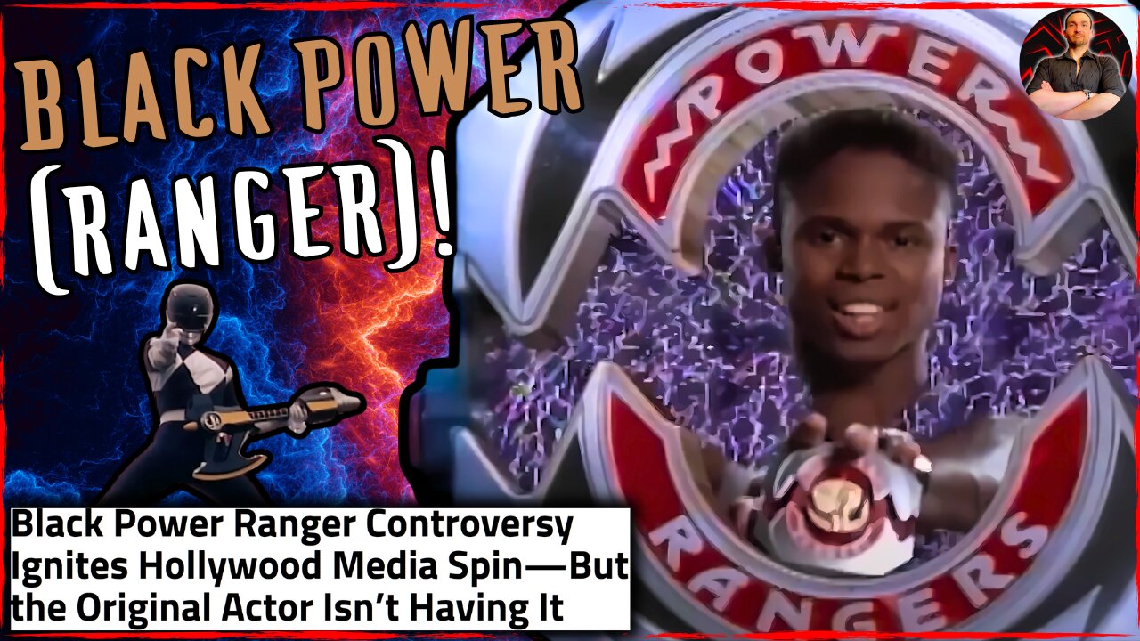 Black Power Ranger Controversy DESTROYED By Original Actor!