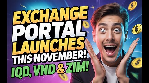 💰 Exchange Portal Launches This November! Get Ready for IQD, VND & ZIM! 💥 Today RV Iraqi Dinar News!