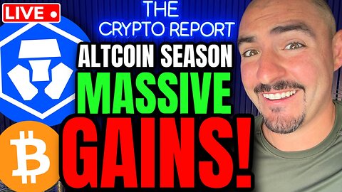 Altcoin Season RIGHT NOW!?! (CRO, BTC, SOL, ETH) Ledger CEO Warns Of Crypto THREAT!