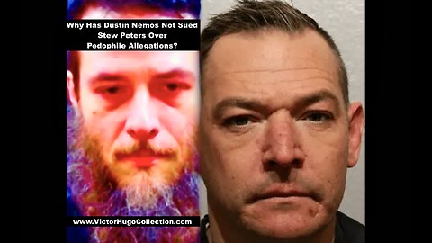 Discovery Would Prove Dustin Nemos Is A Pedophile So Dustin Craig Krieger Does Not Sue Stew Peters