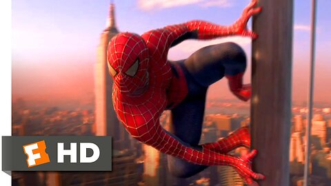 With Great Power Comes Great Responsibility Scene - Spider-Man (2002) Movie CLIP