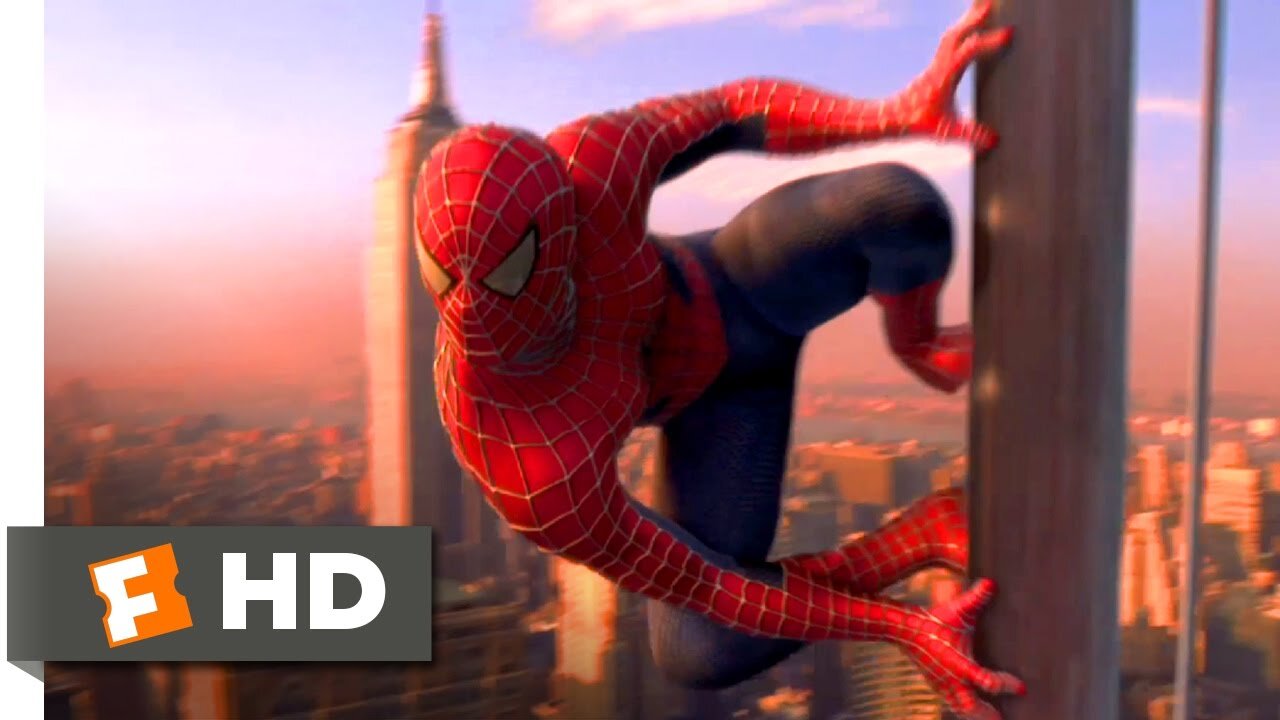 With Great Power Comes Great Responsibility Scene - Spider-Man (2002) Movie CLIP