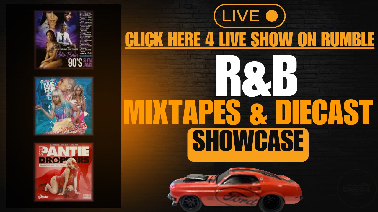 Mustang Mania: Diecast Dreams & R&B Beats! #one64projecttv