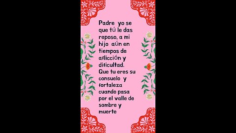 Oración Diaria por nuestros hijos 🙏