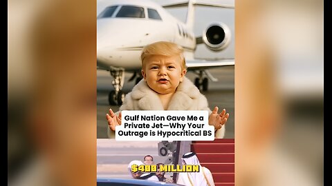 Baby Trump: “Gulf Nation Gave me a Private Jet”