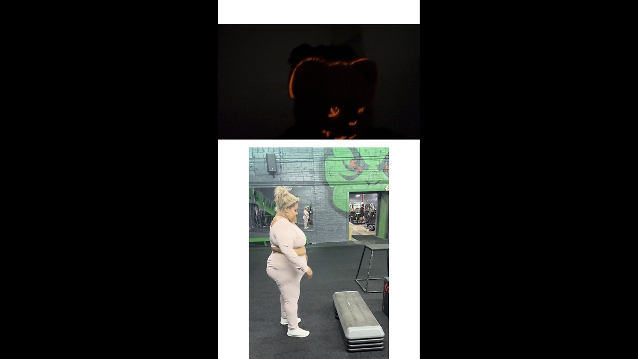 Bunny reacts to funny video