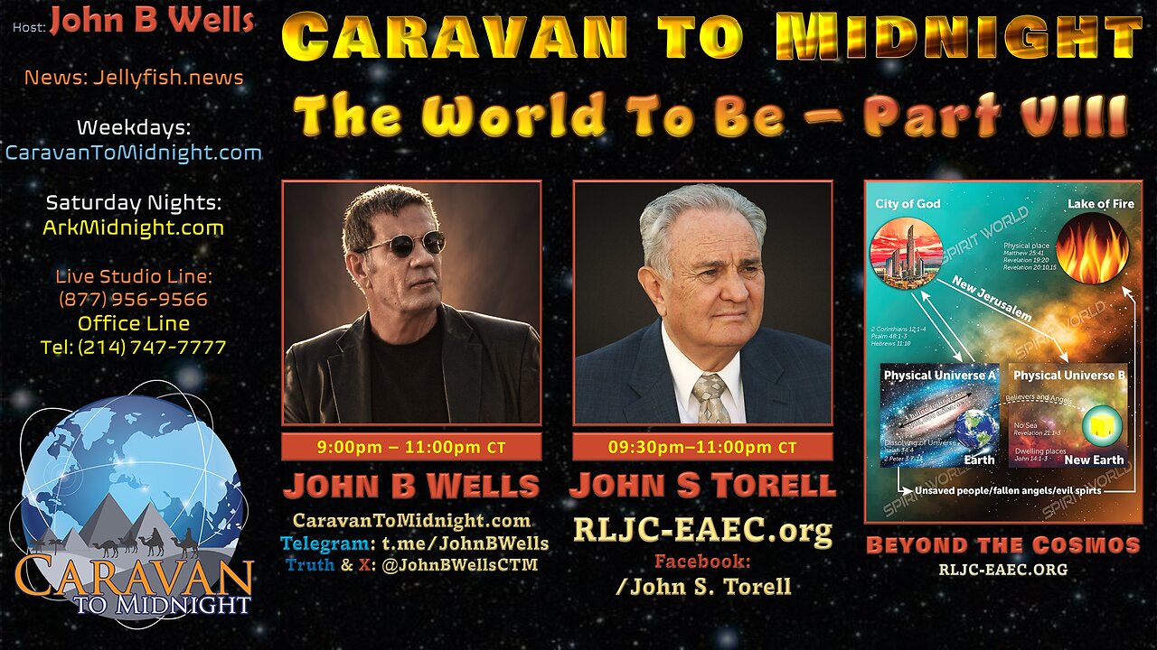 The World To Be – Part VIII - John B Wells LIVE