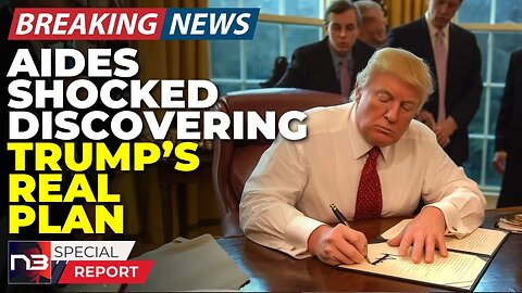 🚨BREAKING: "I've Never Seen ANYONE Do This" — Aides SHOCKED When They Realized Trump's TRUE Plan