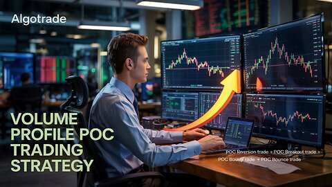 Volume Profile POC Trading Strategy | POC Reversion Trade+POC Breakout Trade+POC Bounce Trade | VWAP