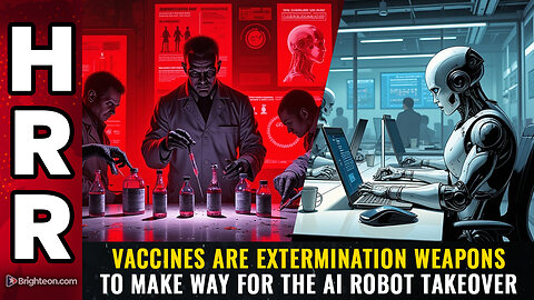 Vaccines are EXTERMINATION WEAPONS to make way for the AI robot takeover