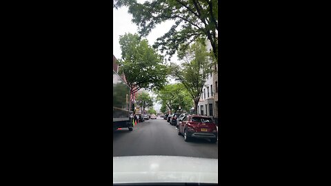 Driving in Williamsburg #brooklyn #nyc