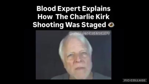 Blood Expert Says Charlie Kirk Shooting Crime is Staged